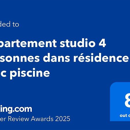Appartement Studio 4 Personnes Dans Residence Avec Piscine Quiberon Exterior foto