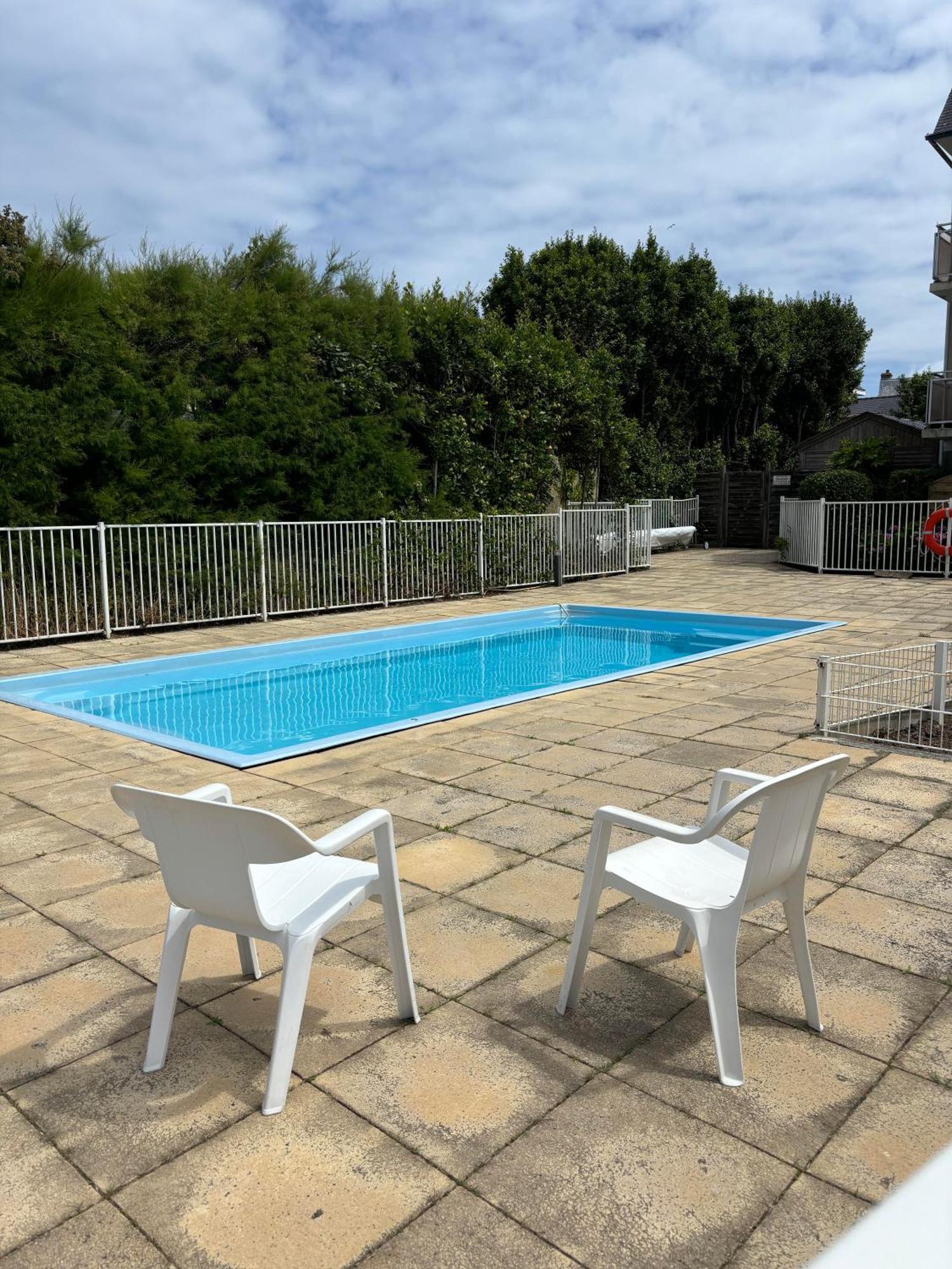 Appartement Studio 4 Personnes Dans Residence Avec Piscine Quiberon Exterior foto